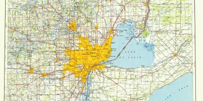 Detroit, USA Karte anzeigen